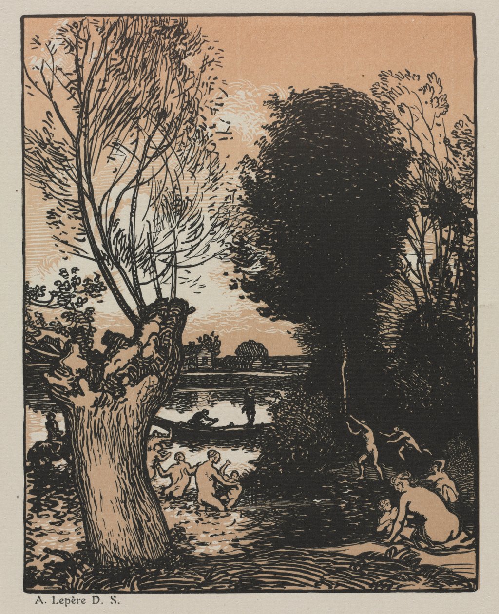Letní večer, 1910. od Auguste Louis Lepère