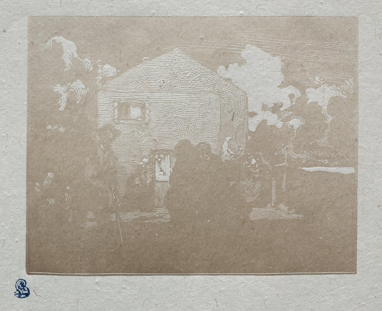 Žebráci v posledním domě, 1905. od Auguste Louis Lepère