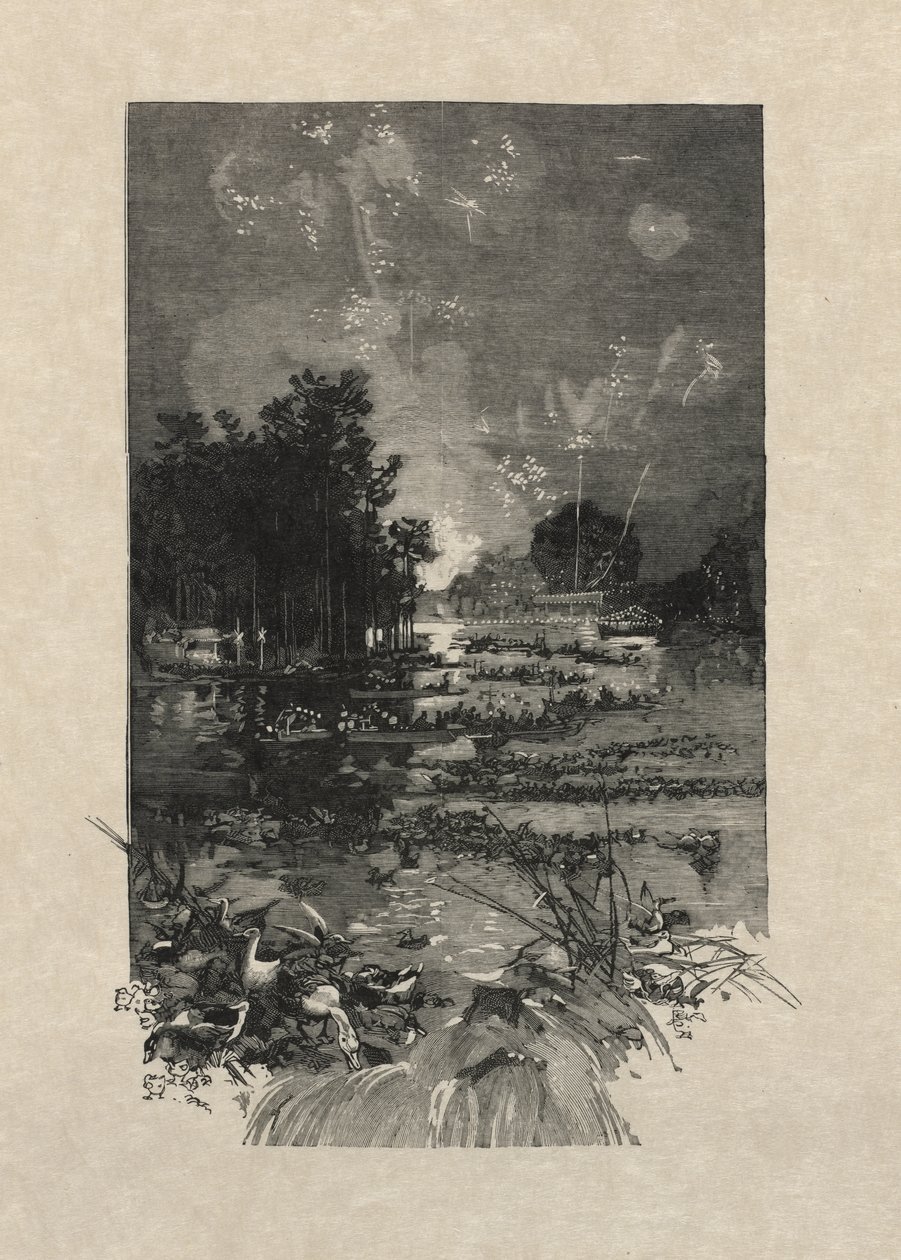 Festival pro oběti povinnosti od Auguste Louis Lepère