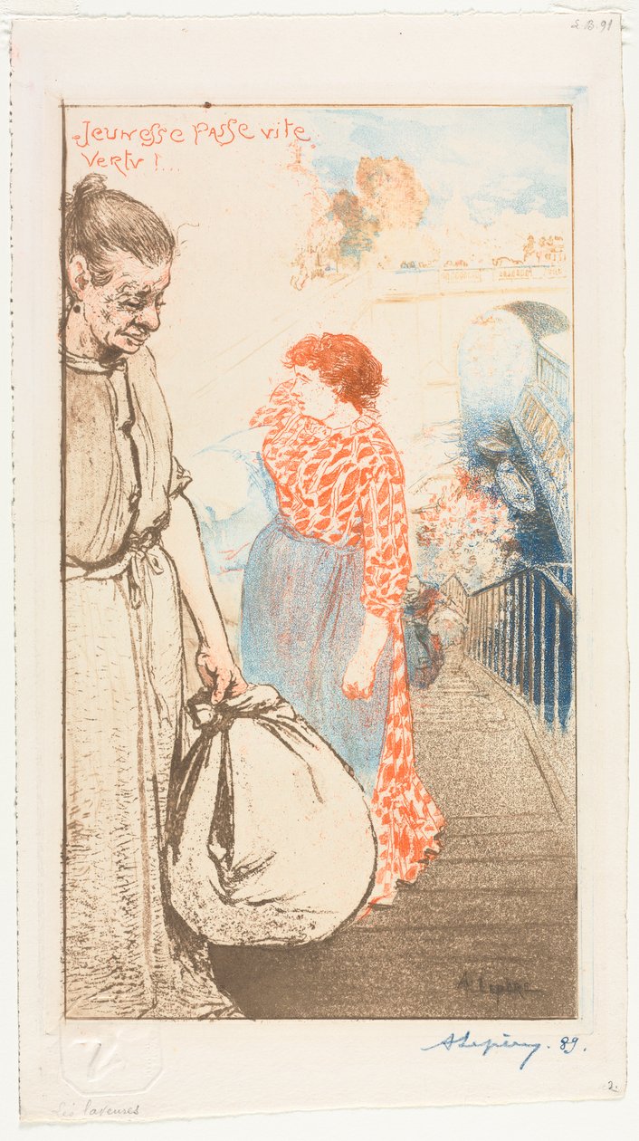 Pračky od Auguste Louis Lepère