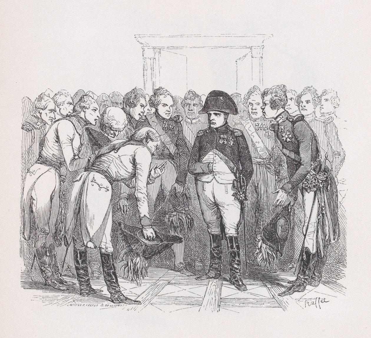 Bůh dobrých lidí z The Complete Works of Béranger, 1836. Tvůrci: Auguste Raffet, Lacoste, Eugène Guillaumot. od Auguste Raffet, Lacoste, Eugène Guillaumot