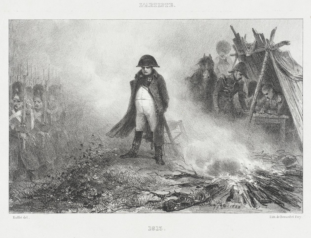 1813 od Auguste Raffet