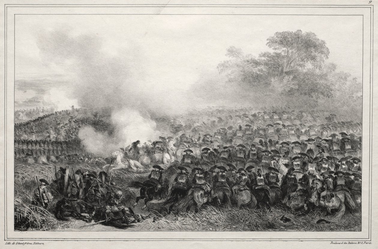 Album pro rok 1835: Čtvercové zapuštěné... od Auguste Raffet