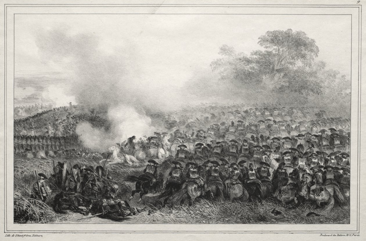 Album pro rok 1835: Čtvercové zapuštěné... od Auguste Raffet