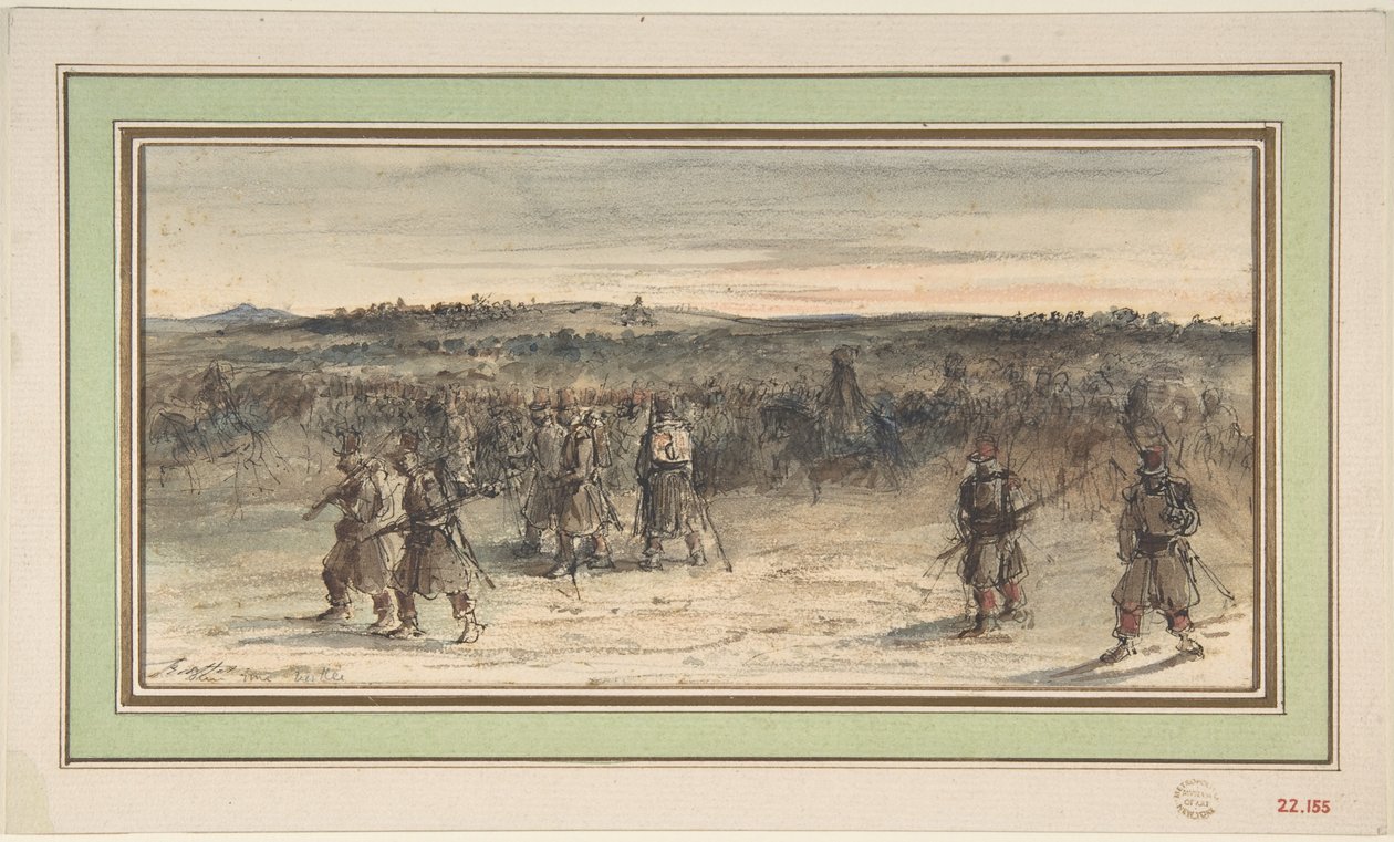Dobytí Konstantiny od Auguste Raffet