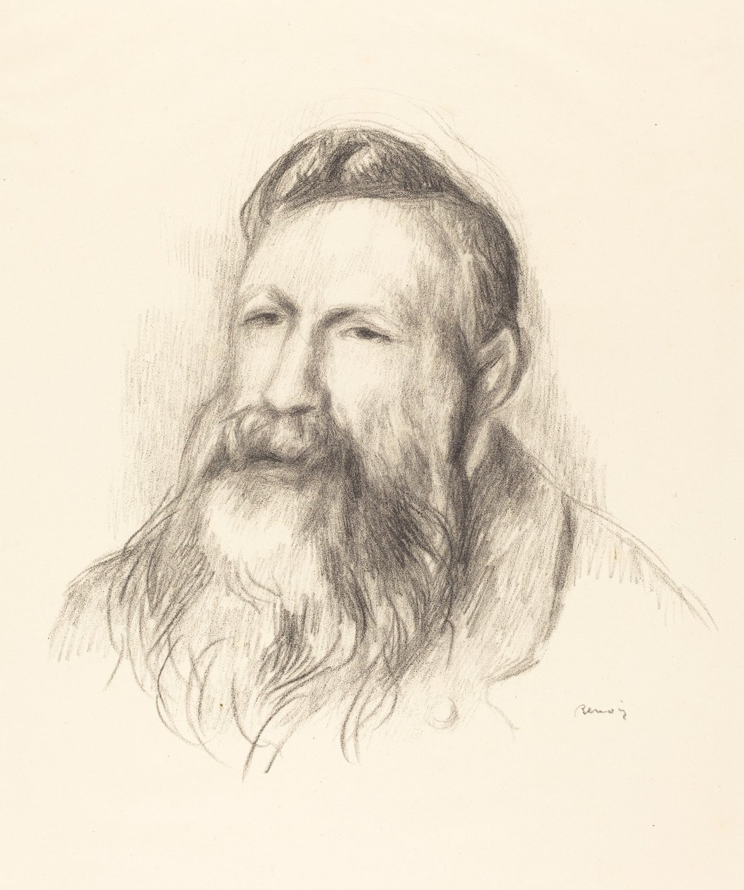 Auguste Rodin od Auguste Renoir