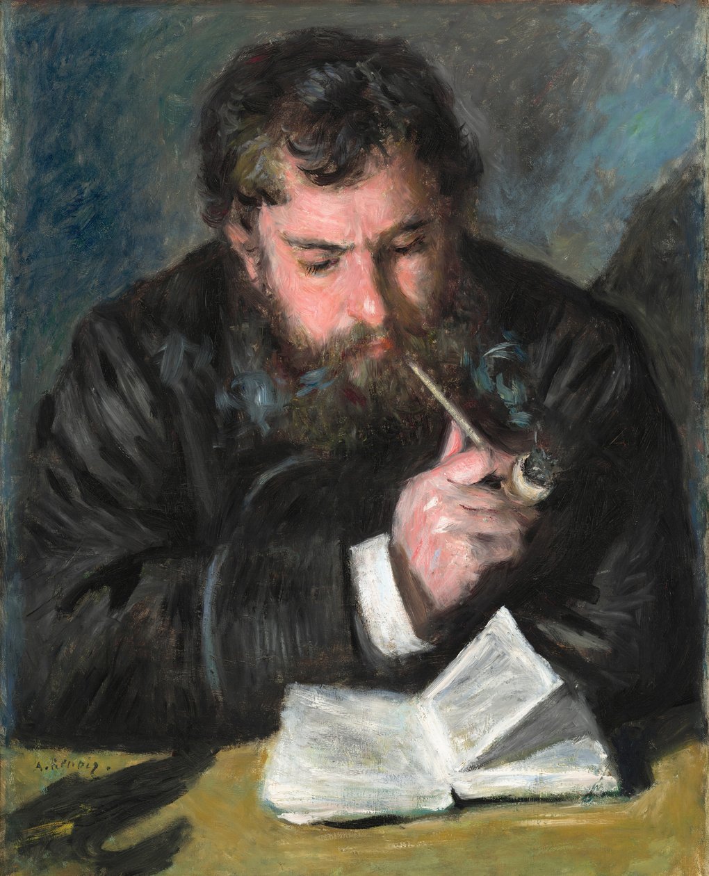 Claude Monet od Auguste Renoir