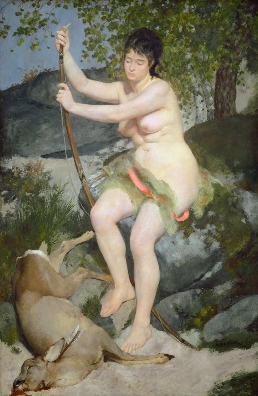 Diana od Auguste Renoir