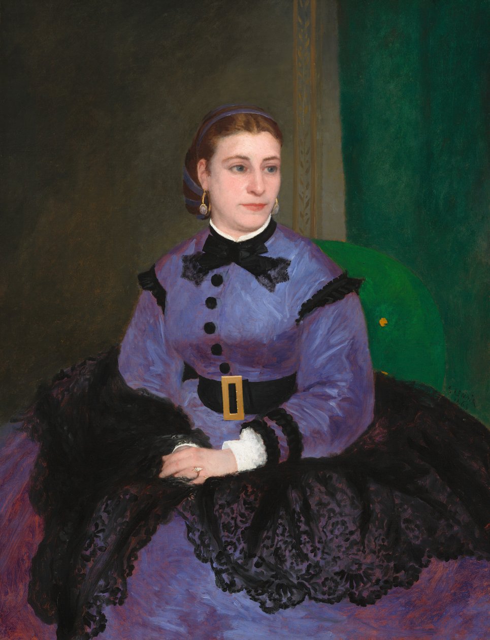 slečno Sicotová od Auguste Renoir