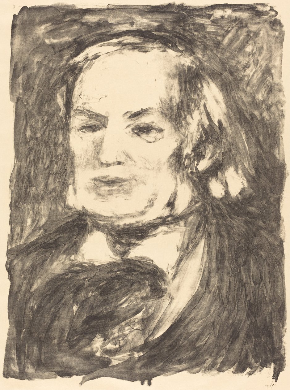 Richard Wagner od Auguste Renoir