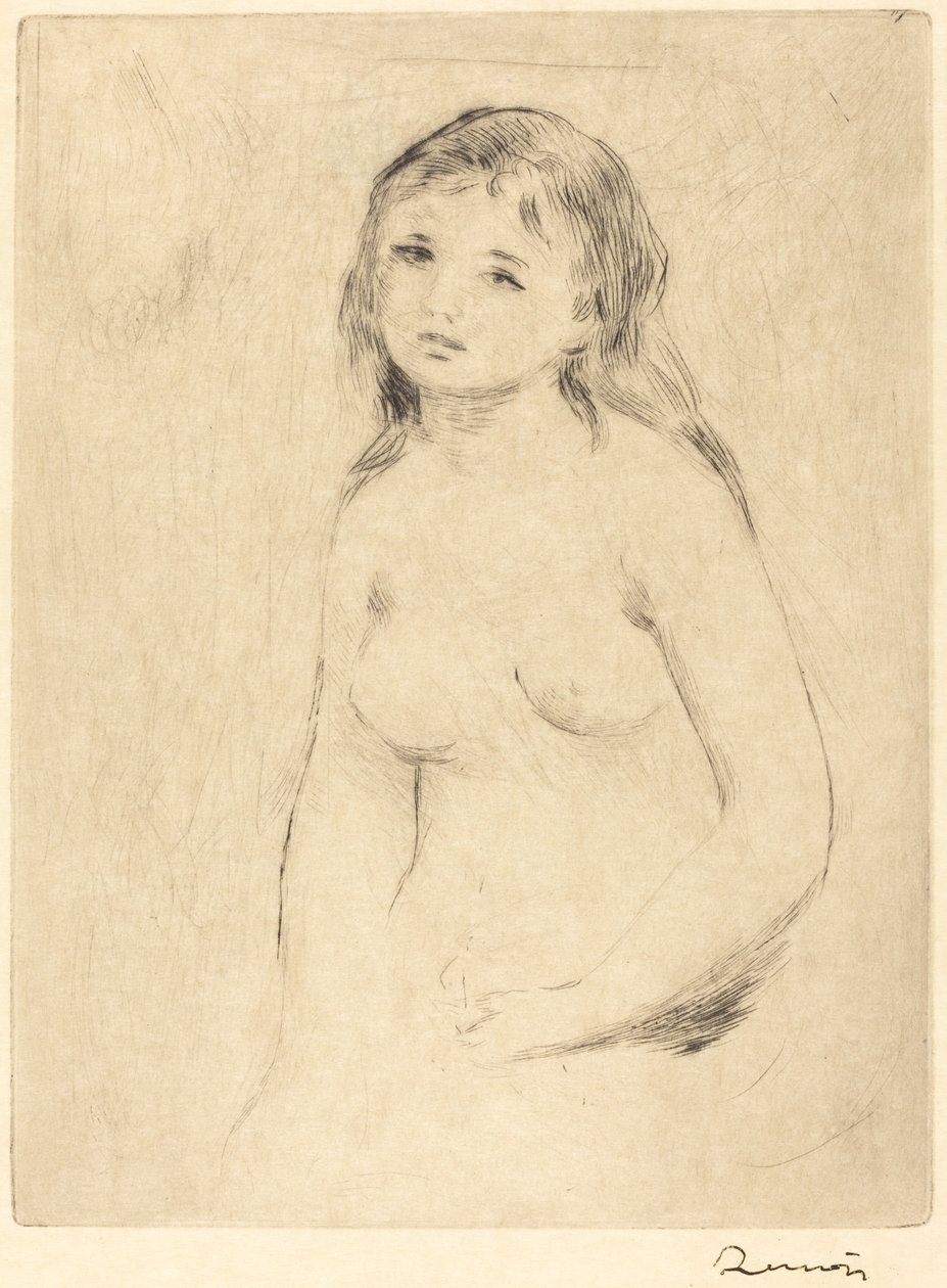 Studie pro plavce od Auguste Renoir