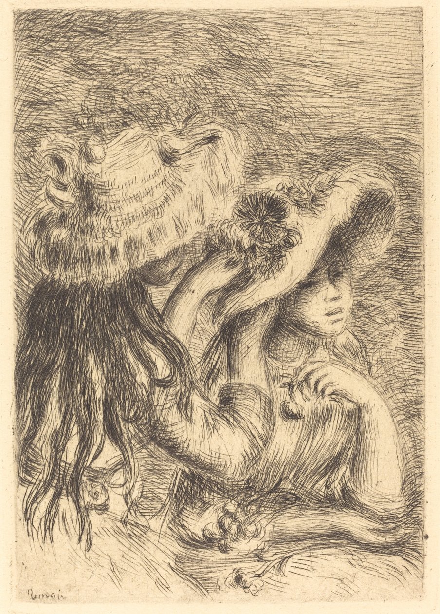 Čepice na klobouk od Auguste Renoir
