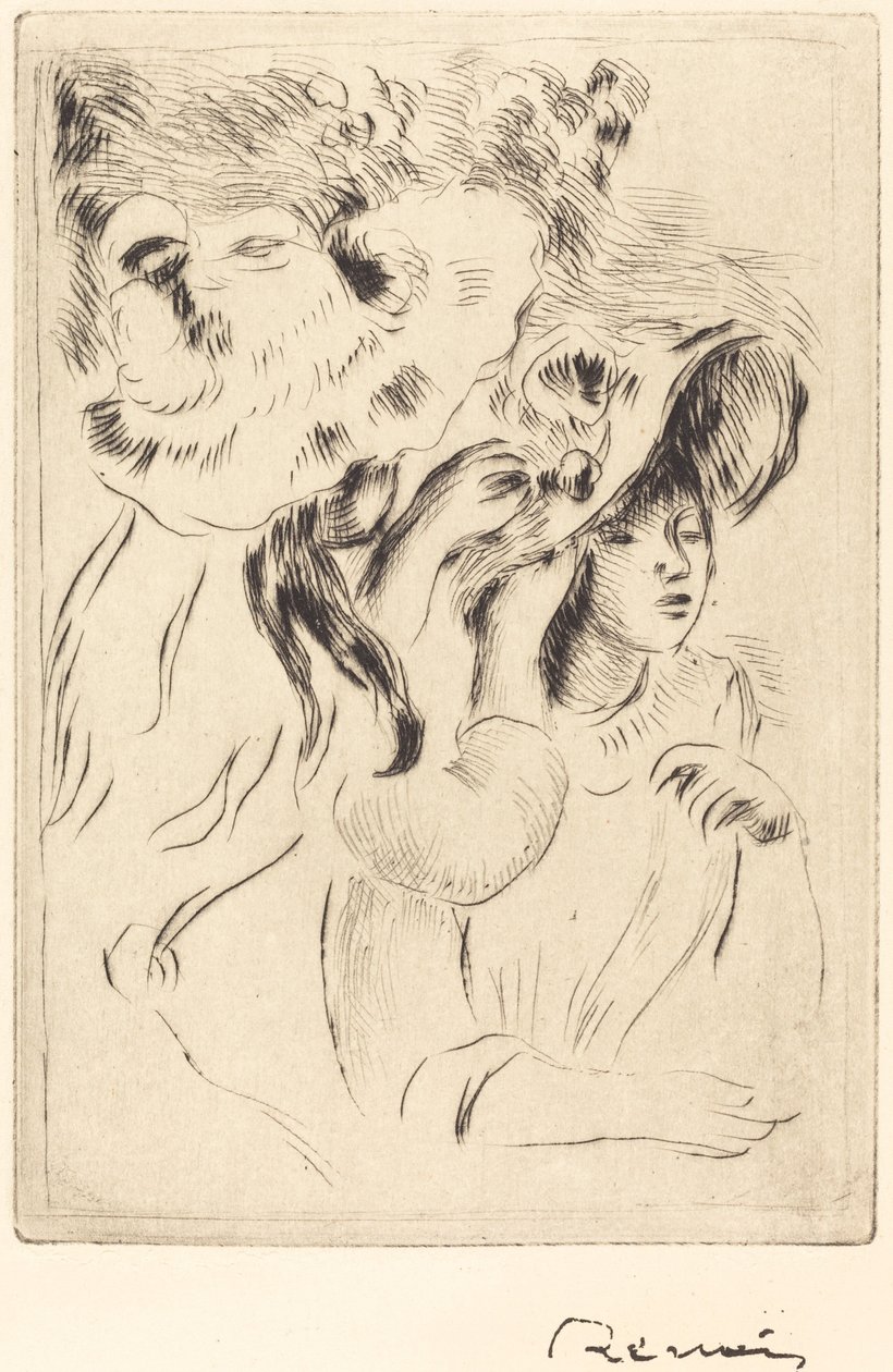 Čepice na klobouk od Auguste Renoir
