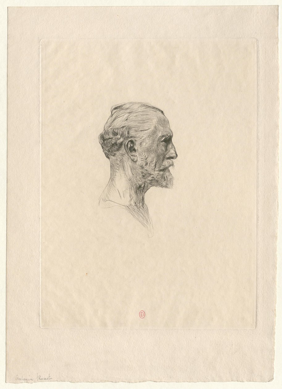 [Antonin Proust] od Auguste Rodin
