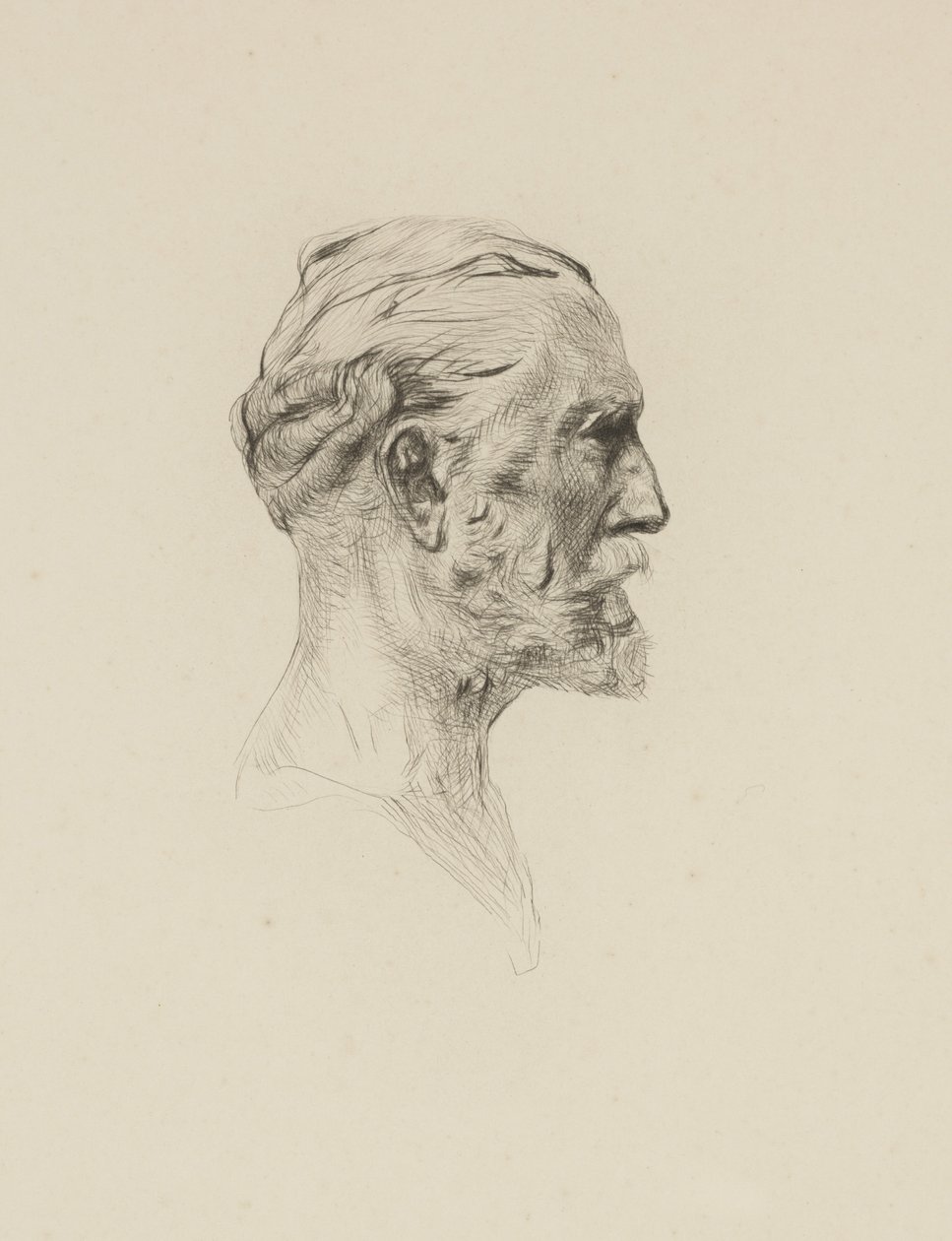 Antonín Proust, kolem 1884 (lept) od Auguste Rodin