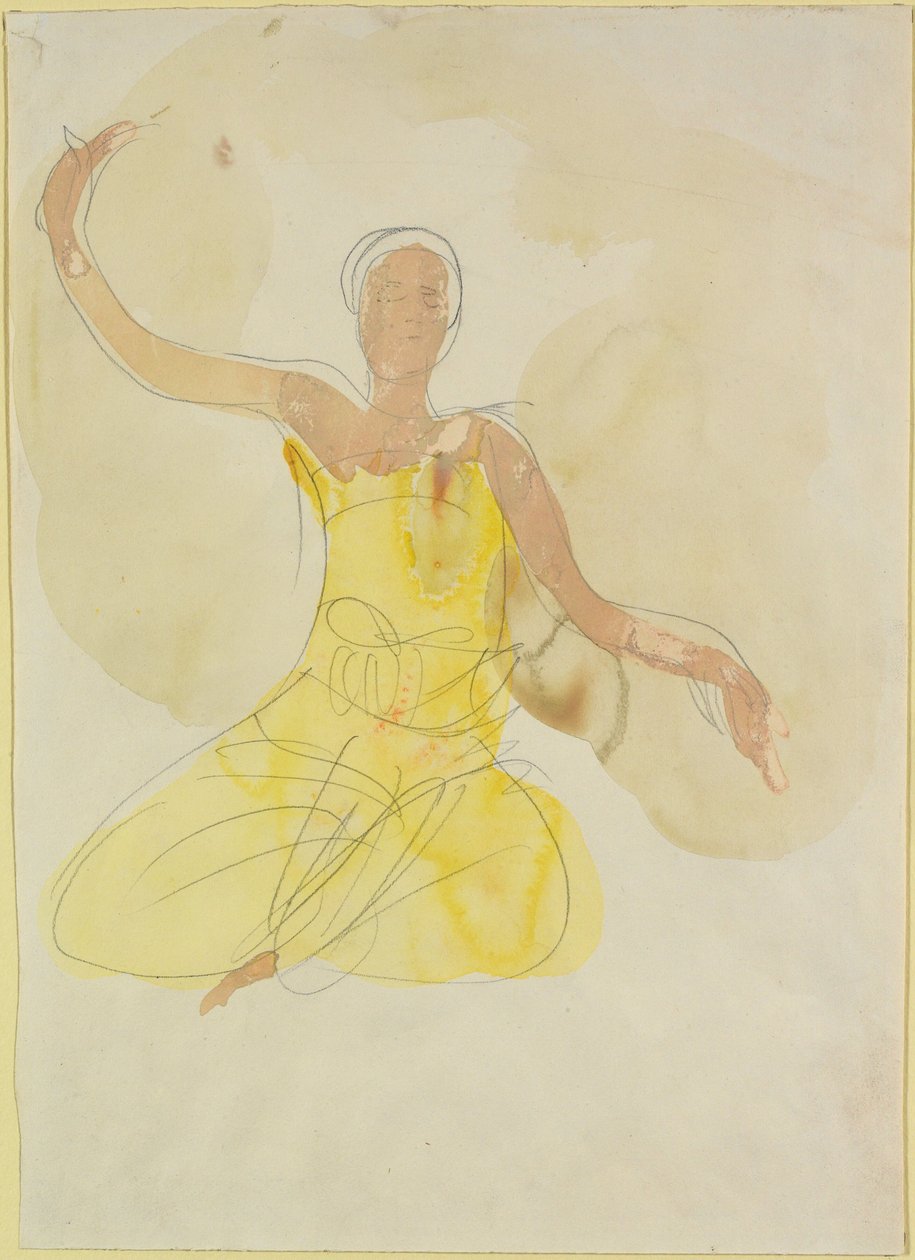 Tänzerin des Königlichen Kambodschanischen Balletts od Auguste Rodin