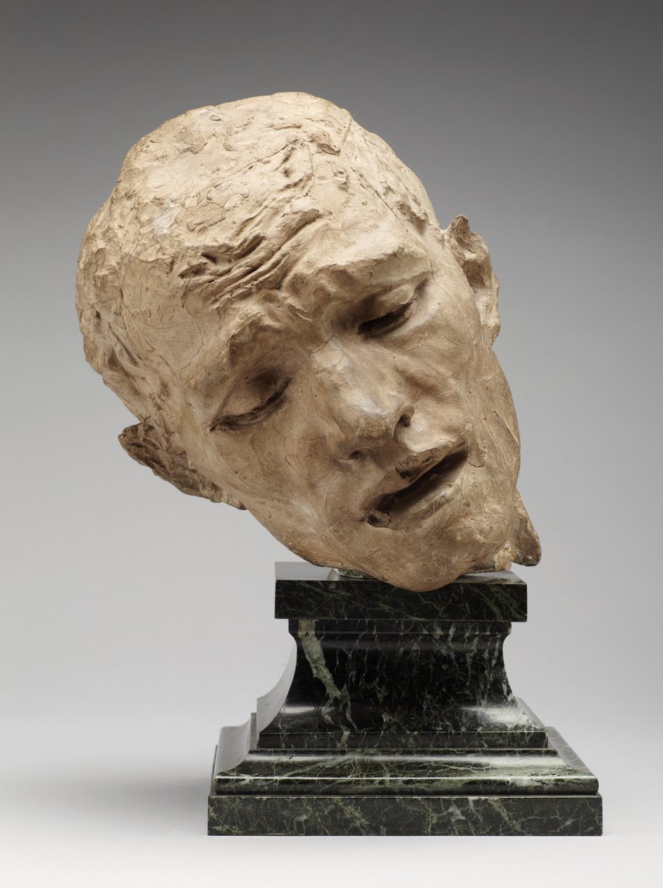 Vedoucí Pierre de Wiessant, kolem 1885; litý cca 1912 (tónovaná omítka smíchaná s hlínou a pískem) od Auguste Rodin