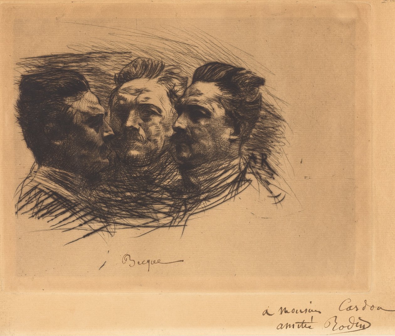 Henri Becque od Auguste Rodin