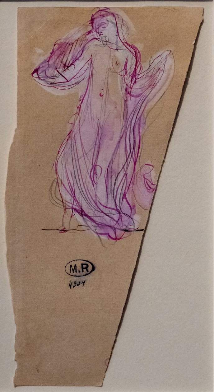 Žena zahalená závojem od Auguste Rodin