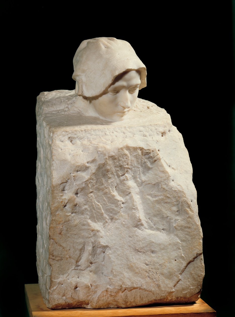 Thought Sculpture od Augusta Rodina (1840-1917) 1886-1889 Paříž, Rodinovo muzeum od Auguste Rodin