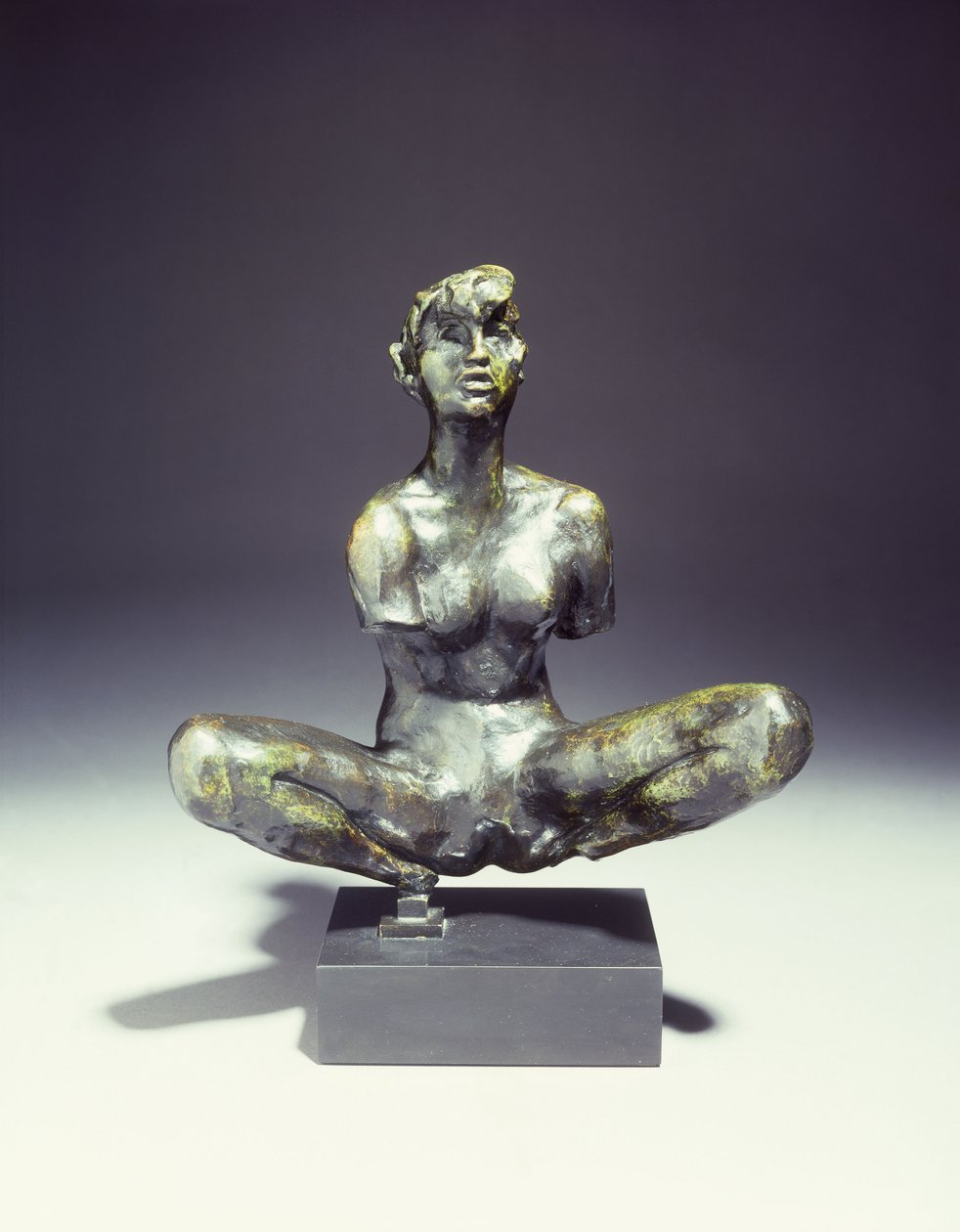 Velký sedák; Grande Baigneuse Accroupie, od Auguste Rodin