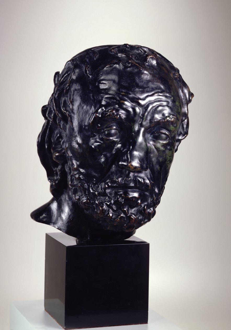 Muž se zlomeným nosem, před rokem 1864 od Auguste Rodin
