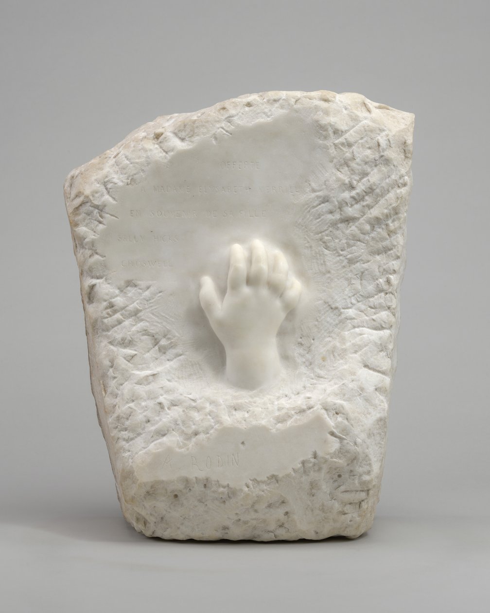 Památná reliéfní ruka dítěte, 1908. od Auguste Rodin