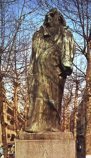 Památník Honore de Balzac (1799-1850) (bronz) od Auguste Rodin