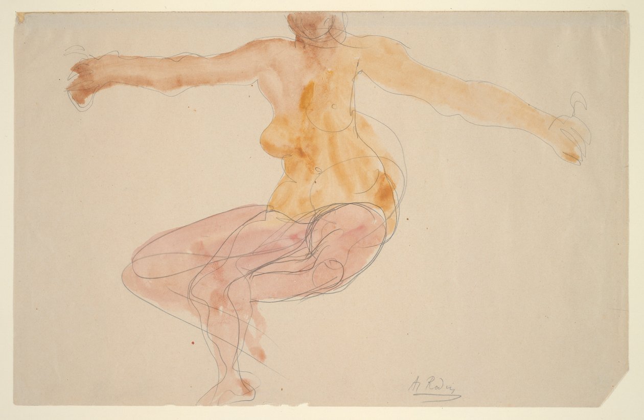 Nahé tance od Auguste Rodin