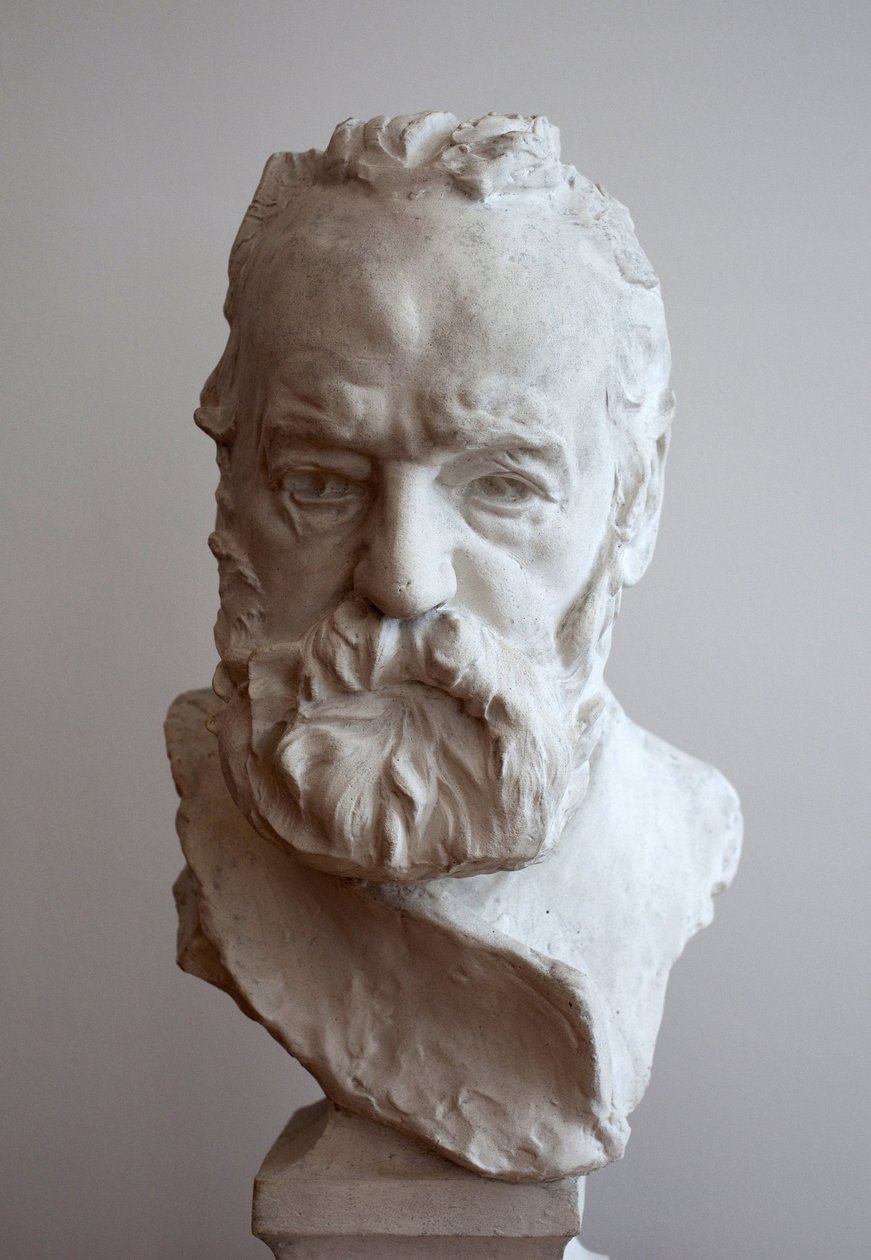 Portrét v bustě Victora Huga (1802-1885). Sádra od Augusta Rodina (1840-1917) od Auguste Rodin