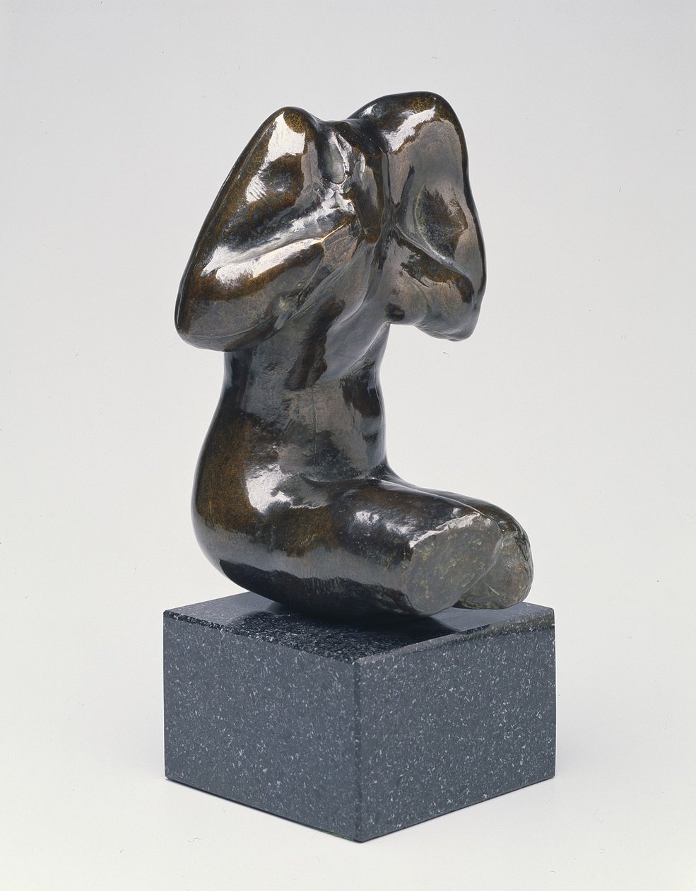 Malé sedící ženské torzo, moderní obsazení (bronz) od Auguste Rodin