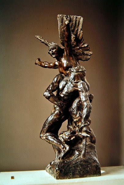 Studium for Call to Arms od Auguste Rodin