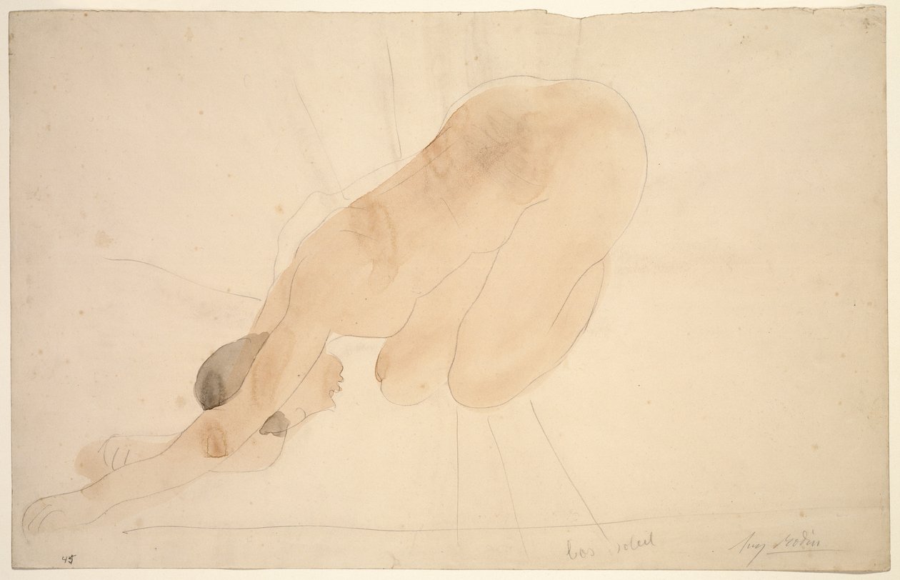 Západ slunce od Auguste Rodin