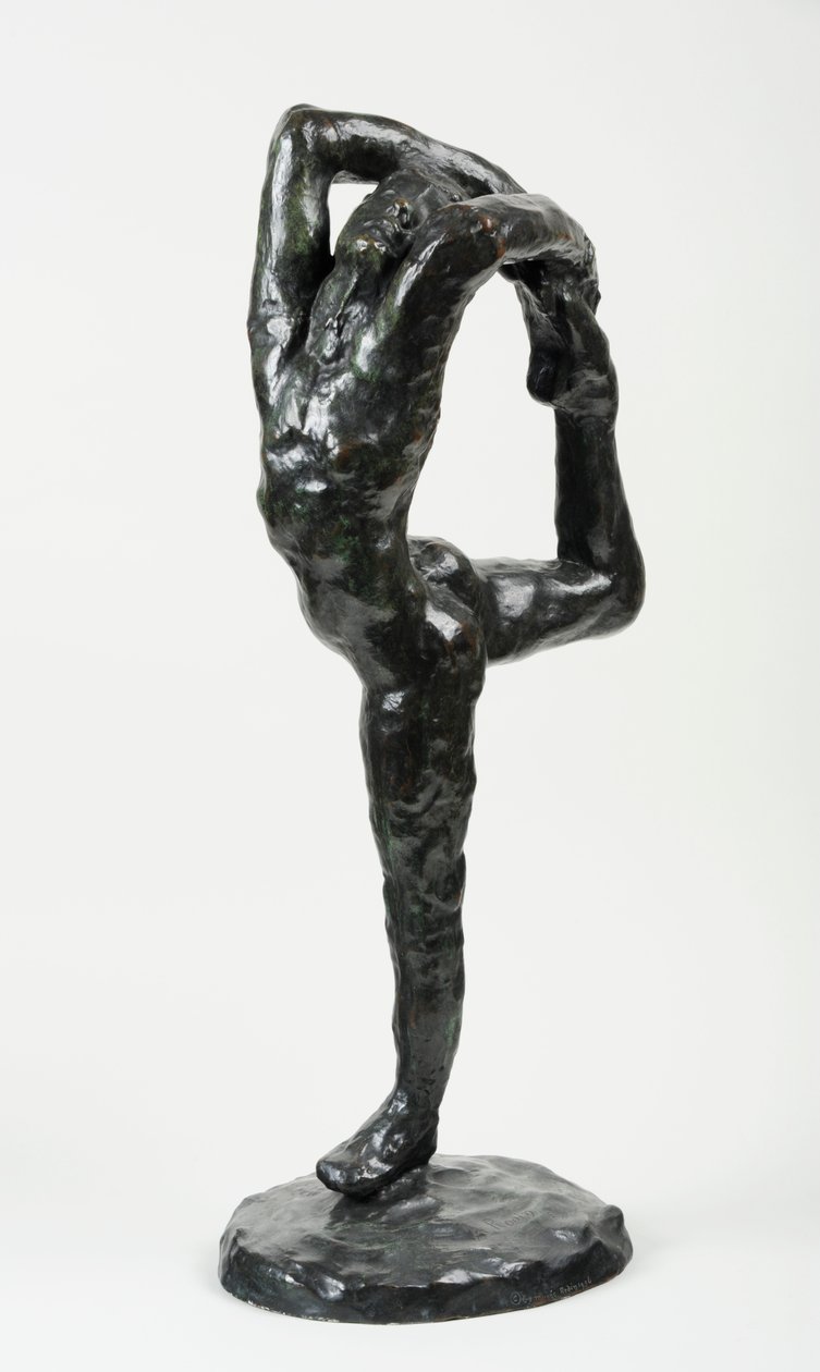 Velký tanečník, kolem roku 1911 (bronz) (viz také 440207 a 440209) od Auguste Rodin
