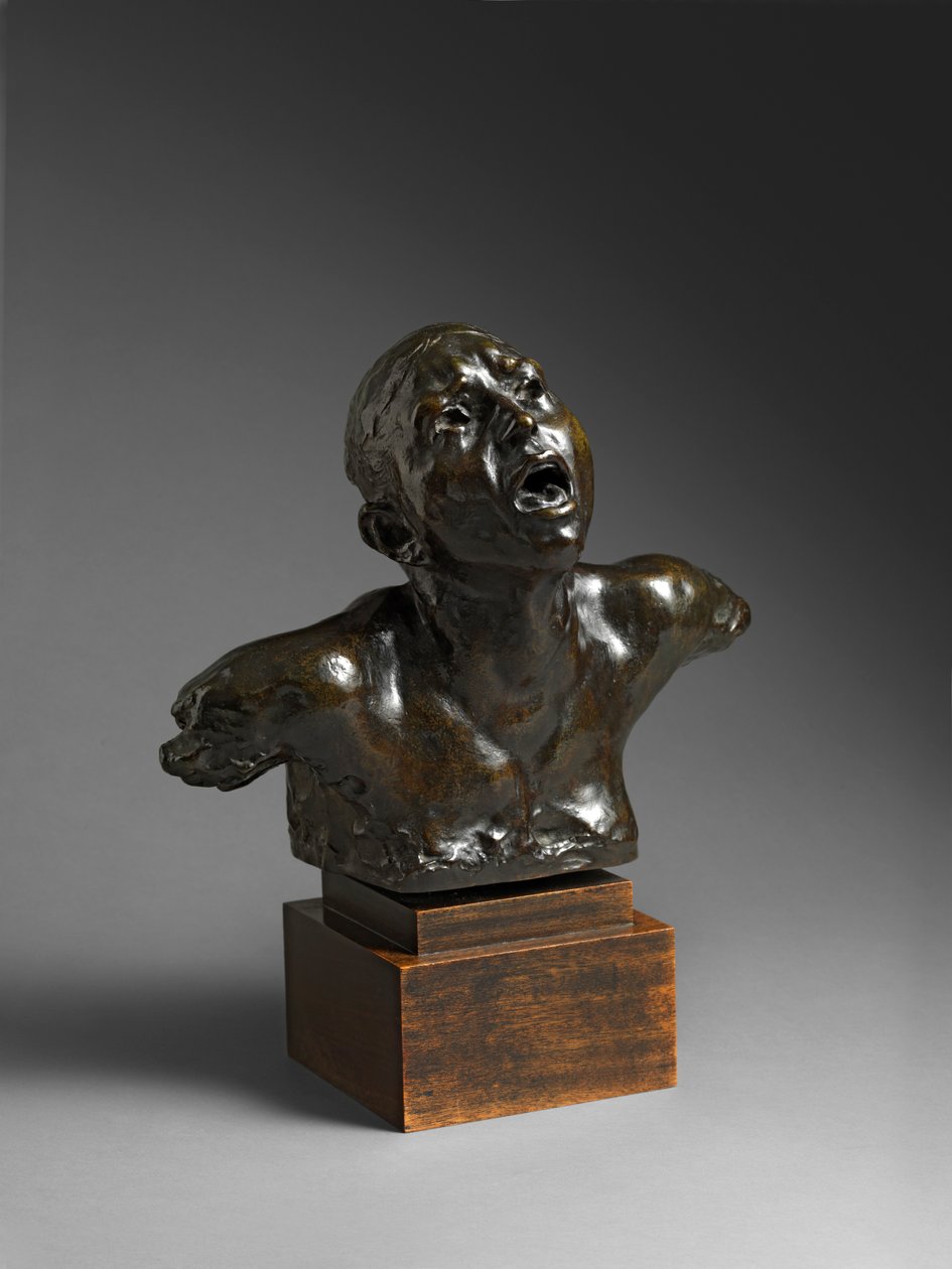 The Scream, Le Cri, před rokem 1886 od Auguste Rodin