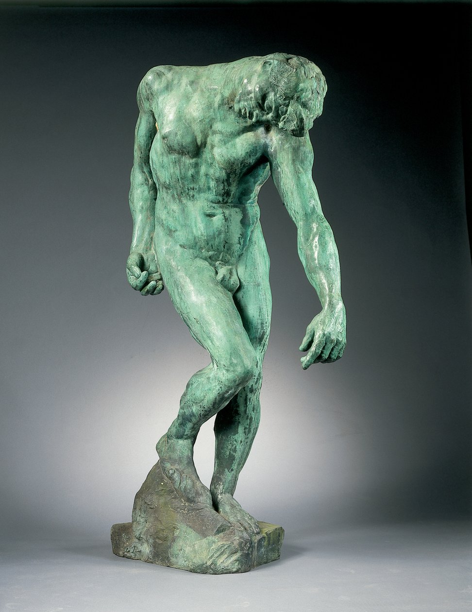 The Shade, počatý kolem roku 1880, odlit kolem roku 1925-27 od Auguste Rodin