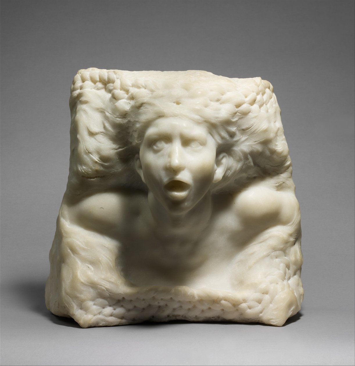 Bouře, kolem roku 1908 (mramor) od Auguste Rodin