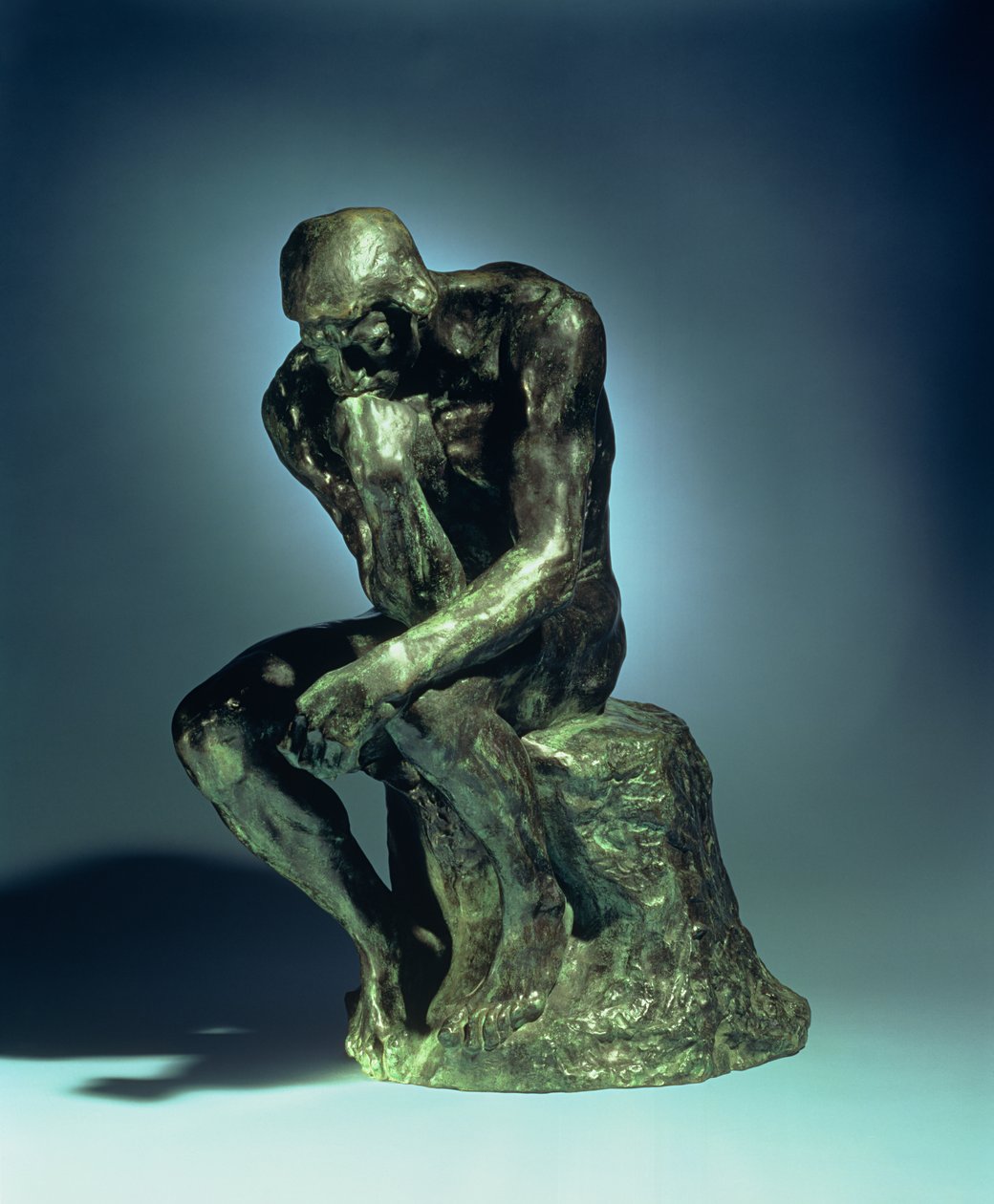 Myslitel, kolem roku 1881 od Auguste Rodin