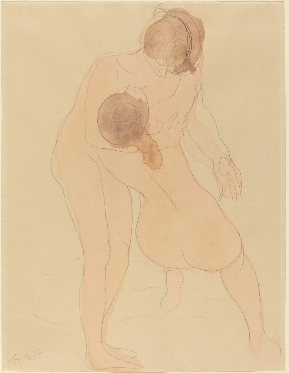 Dvě postavy od Auguste Rodin