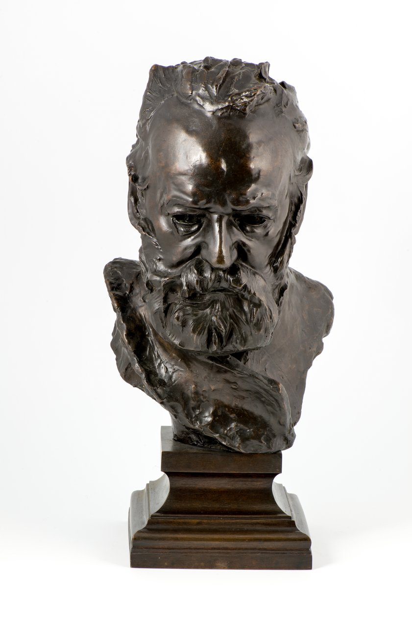 Victor Hugo (bronzový odlitek podle originálu z roku 1886) (bronz) od Auguste Rodin