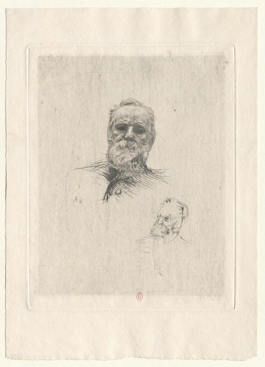 [Victor Hugo, autor] od Auguste Rodin