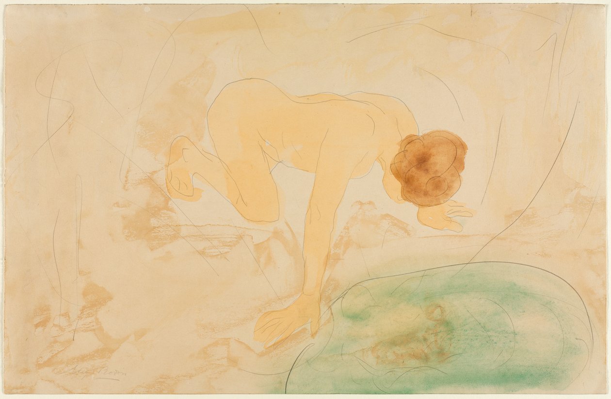 Reflexe, c. 1900-10. od Auguste Rodin Hand B