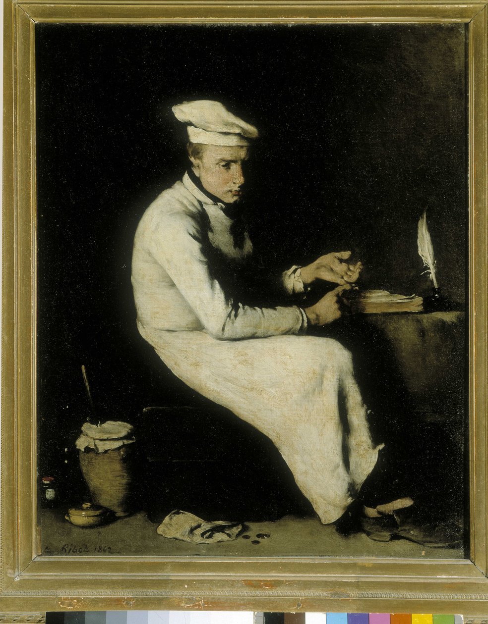 Účetní kuchařka od Auguste Theodule Ribot