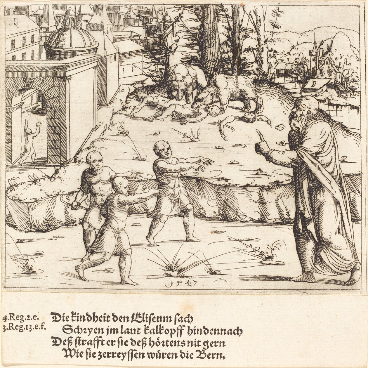 Vražda dětí z Bethel od Augustin Hirschvogel