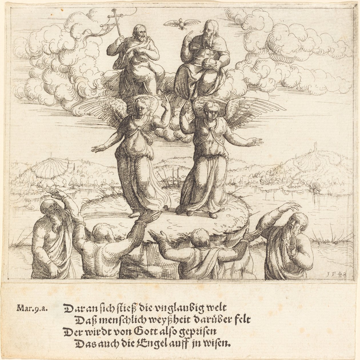 Proměna od Augustin Hirschvogel