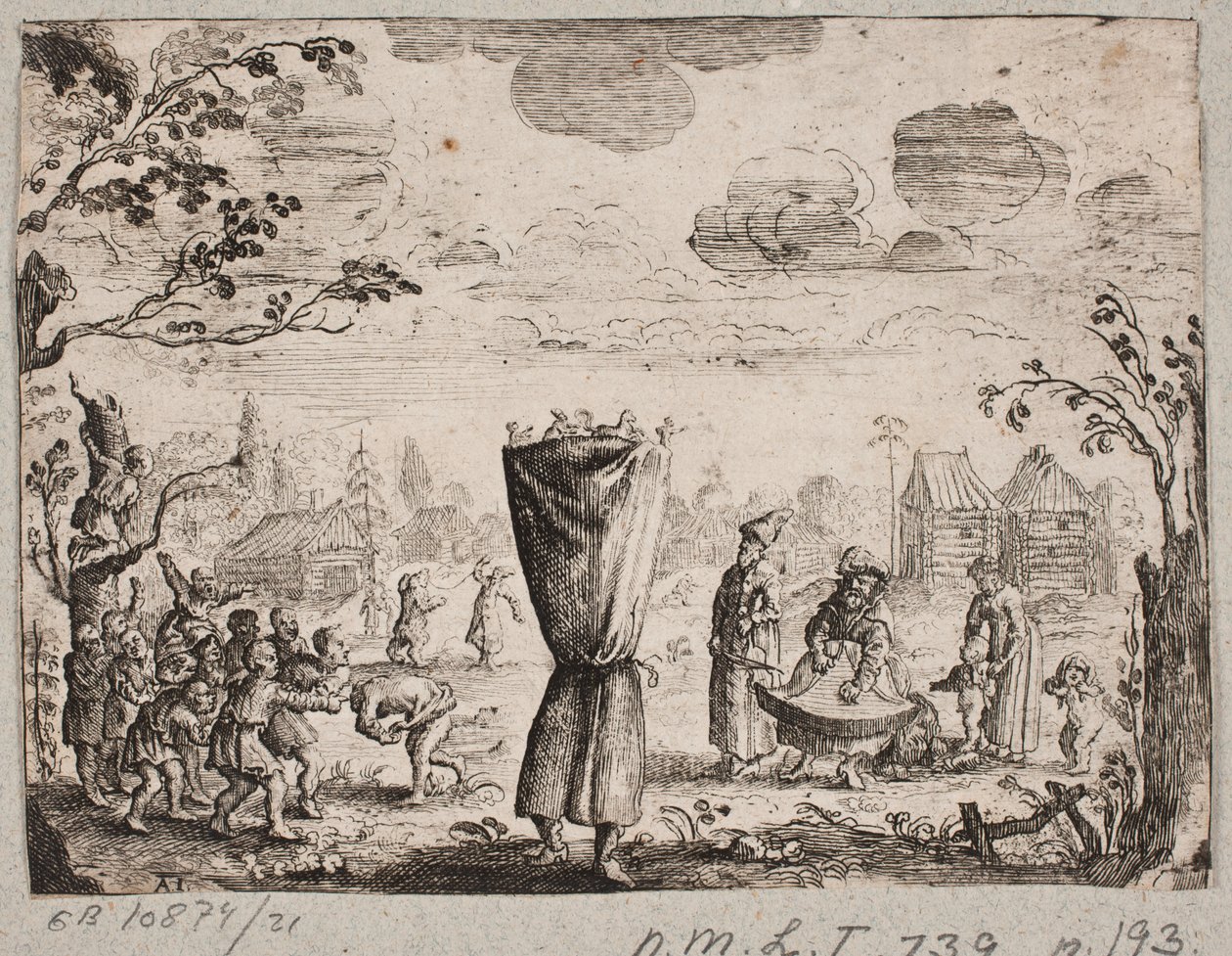 Vystoupení v ruské vesnici od Augustin John