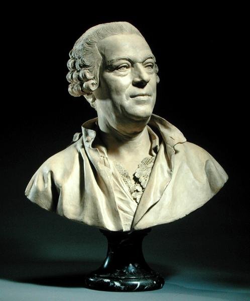 Busta maršála de Sainscy od Augustin Pajou