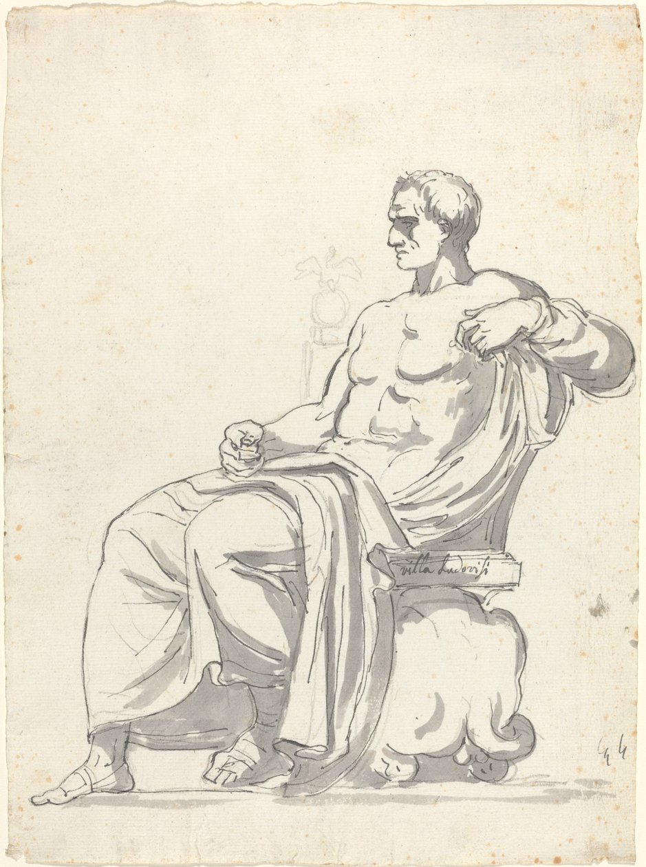 Ludovisi Menander od Augustin Pajou