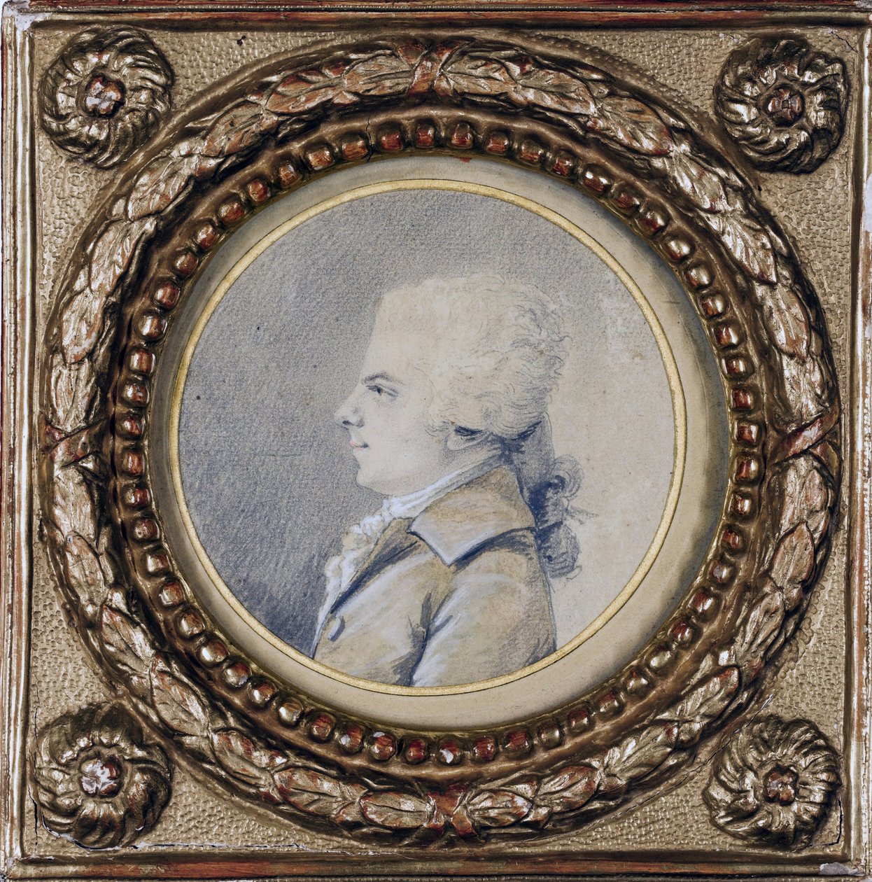 Wolfgang Amadeus Mozart (1756-1791) od Augustin de Saint Aubin