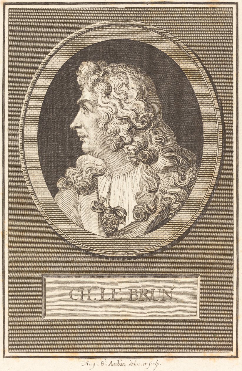 Charles LeBrun od Augustin de Saint Aubin